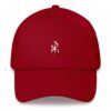 Casquette rouge brodée yaz symbole de liberté et noblesse chez les amazighs par azamoul mode et accessoires berbères