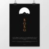 Affiche murale Djurdjura Tifinagh en papier mat premium qualité de musée par azamoul mode et accessoires berbères amazighs et décoration intérieure