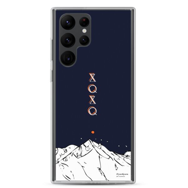Coque Djurdjura Tifinagh la montagne djurdjura de la kabylie en algérie de Samsung S22 Ultra par azamoul mode et accessoires berbères amazigh