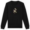 pull avec le symbole berbère amazigh YAZ , symbole du peuple libre amazigh, par azamoul mode et accessoires berbères de couleur noir