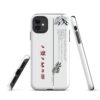 coque pour samsung izumal solide mettant en valeur des symboles de l'identité Amazigh à travers l'alphabet tifinagh et une branche de l'olivier symbole de durabilité et solidité et la montagne djurdjura de la kabylie en algérie