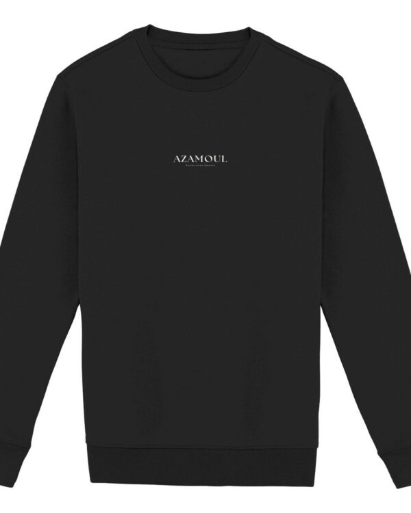 Pull azamoul pour homme - portez votre identité par azamoul mode et accessoires berbères couleur noir