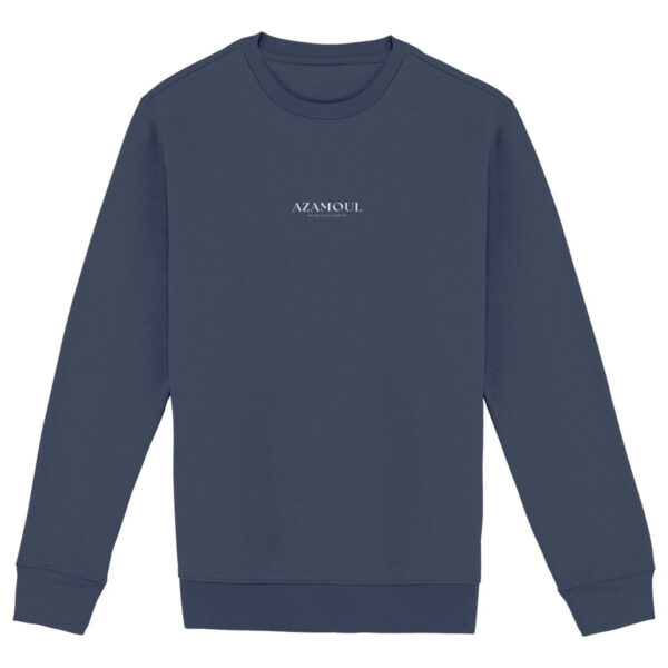 Pull azamoul pour homme - portez votre identité par azamoul mode et accessoires berbères couleur bleu marine
