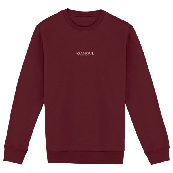 Pull azamoul pour homme - portez votre identité par azamoul mode et accessoires berbères couleur bordeaux
