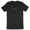 T-shirt Portez Votre Identité pour Homme et écrit azamoul qui signifie symbole ne langue berbère amazigh, par azamoul mode et accessoires berbères couleur noir