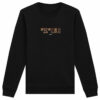 pull Azamul Tifinagh pour homme est en 100% coton biologique premium . Son design unique, avec le mot AZAMUL écrit en tifinagh, met en valeur la culture berbère amazigh par azamoul mode et accessoires berbères couleur noir